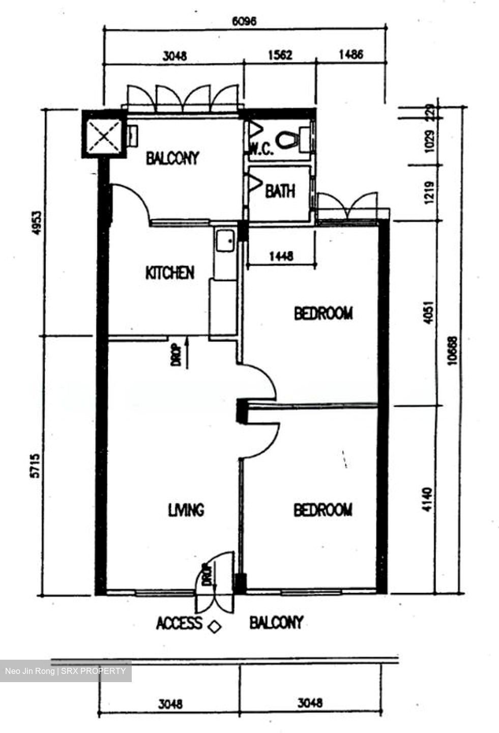 Blk 170 Stirling View (Queenstown), HDB 3 Rooms #557831671